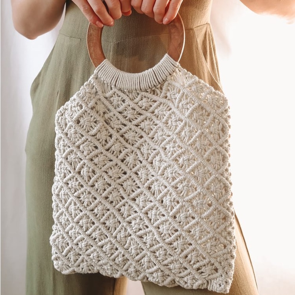Lulus Macrame Bag